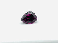 Rhodolite garnet, fancy cut.
