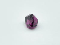 Rhodolite garnet, fancy cut.