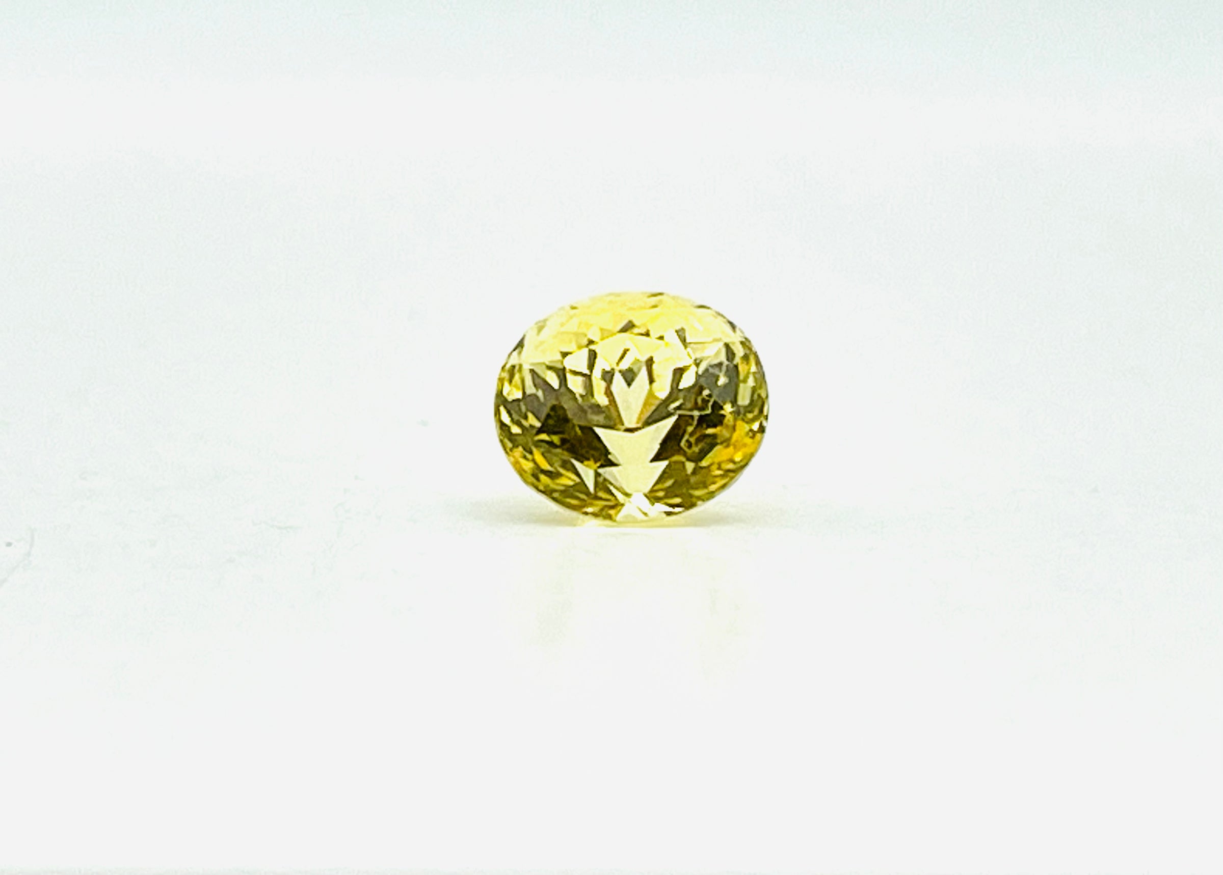 Natural yellow sapphire