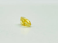 Yellow sapphire long cushion cut