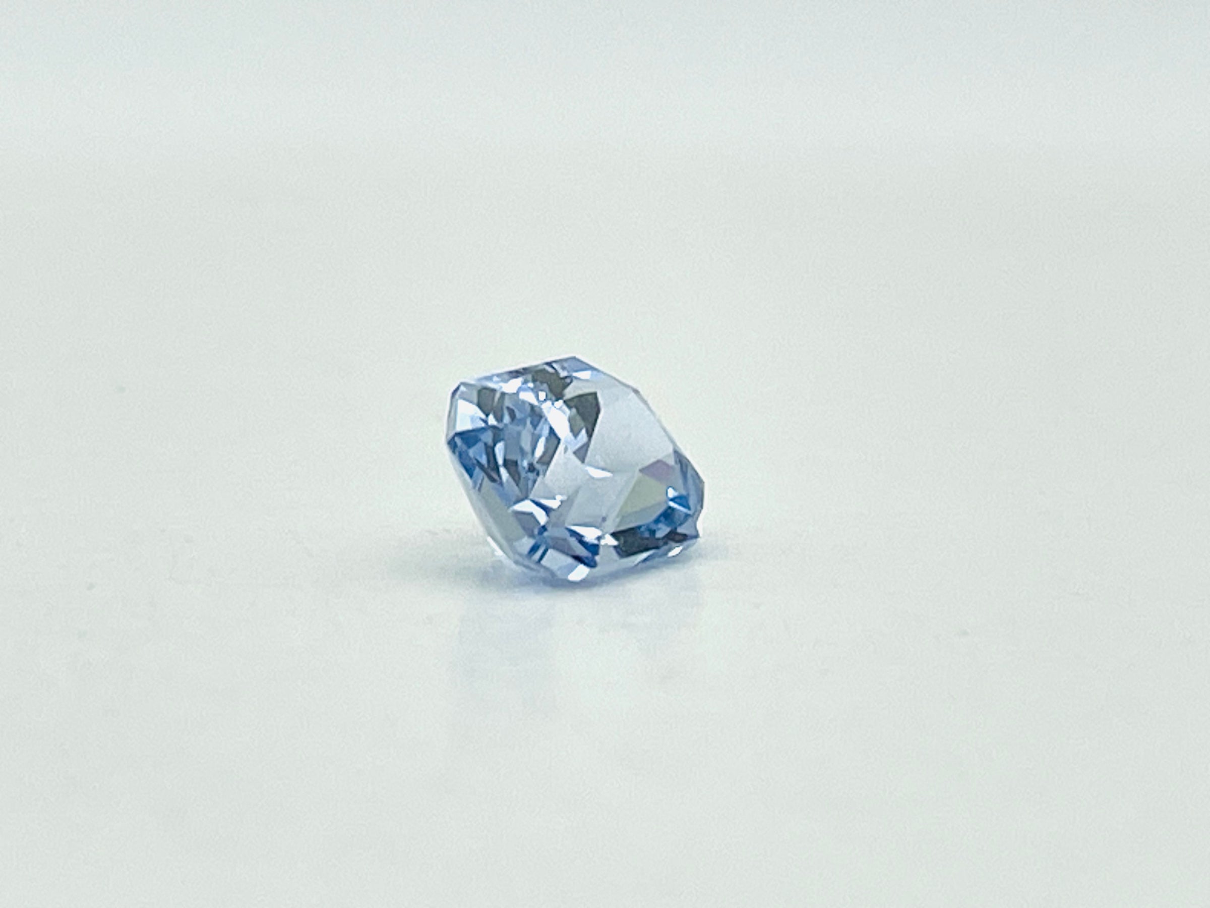 Blue Sapphire, Kataragama Mine, cushion cut.