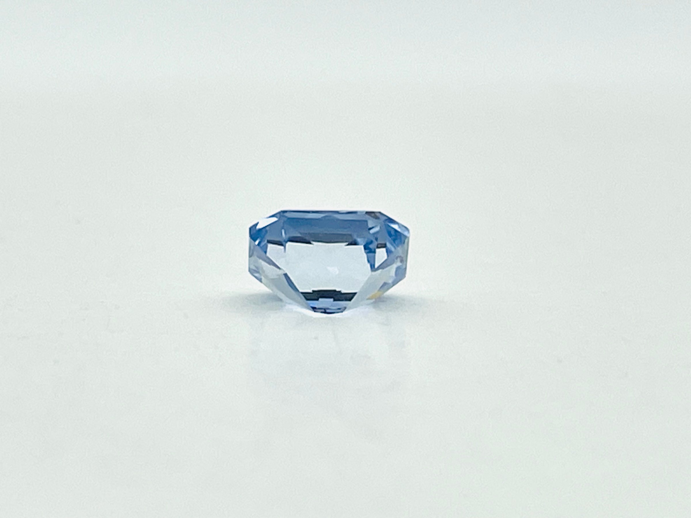 Blue Sapphire, Kataragama Mine, cushion cut.