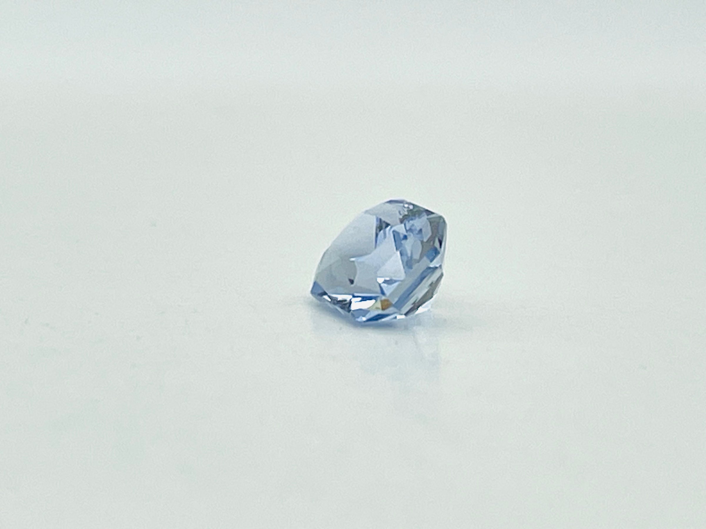 Blue Sapphire, Kataragama Mine, cushion cut.