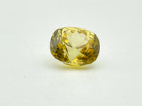 Natural yellow zircon