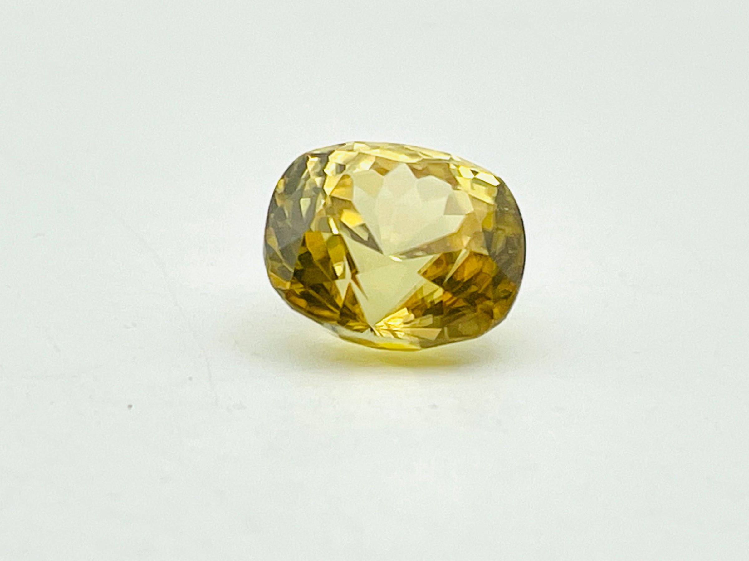 Natural yellow zircon