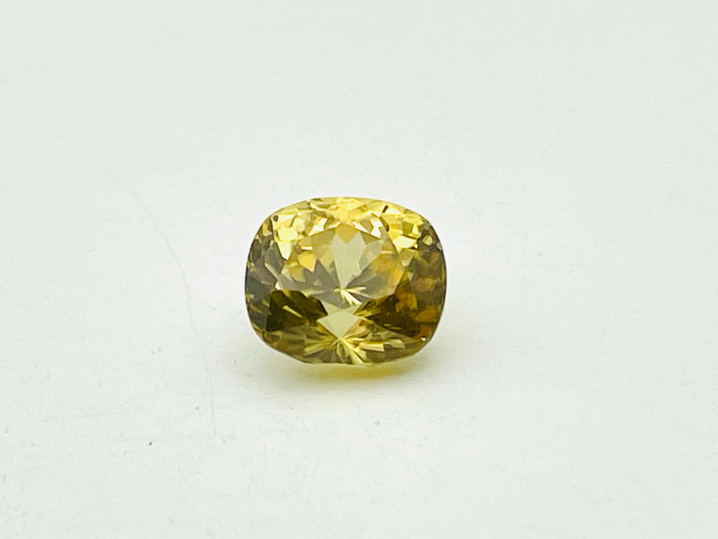 Natural yellow zircon