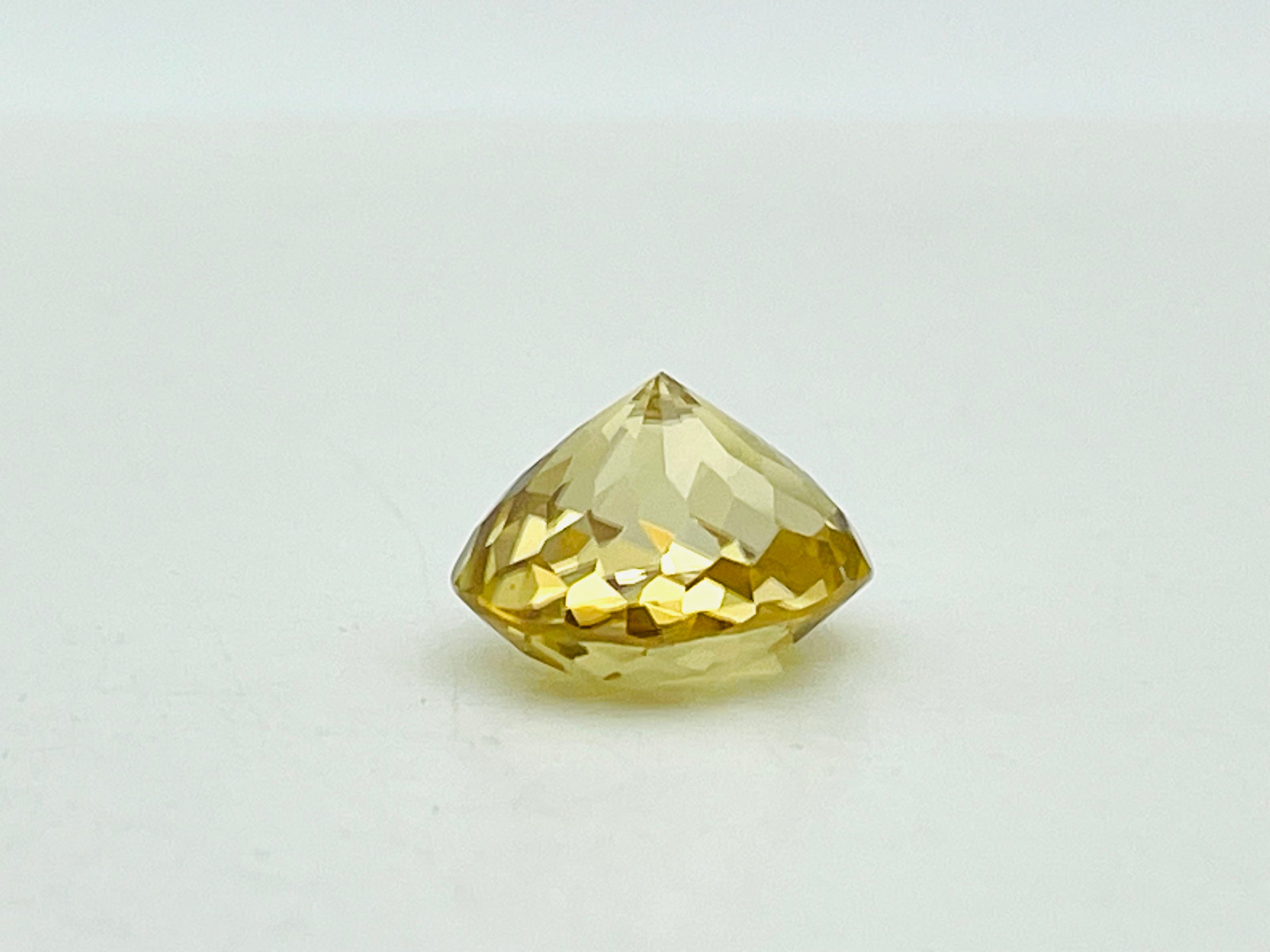 Natural yellow zircon