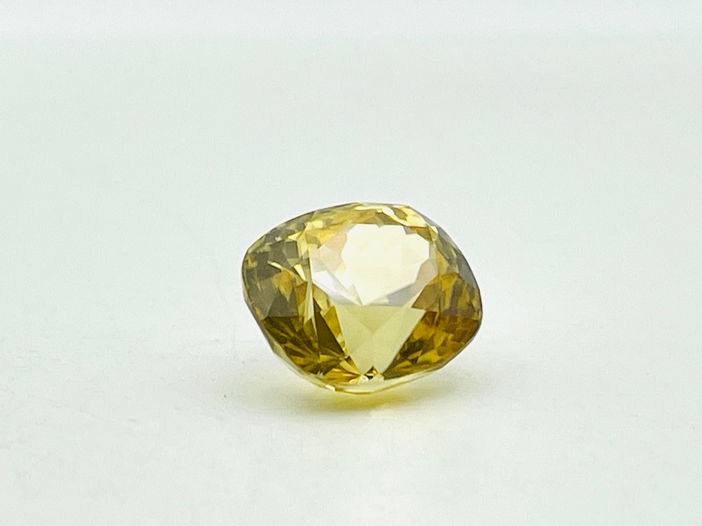 Natural yellow zircon