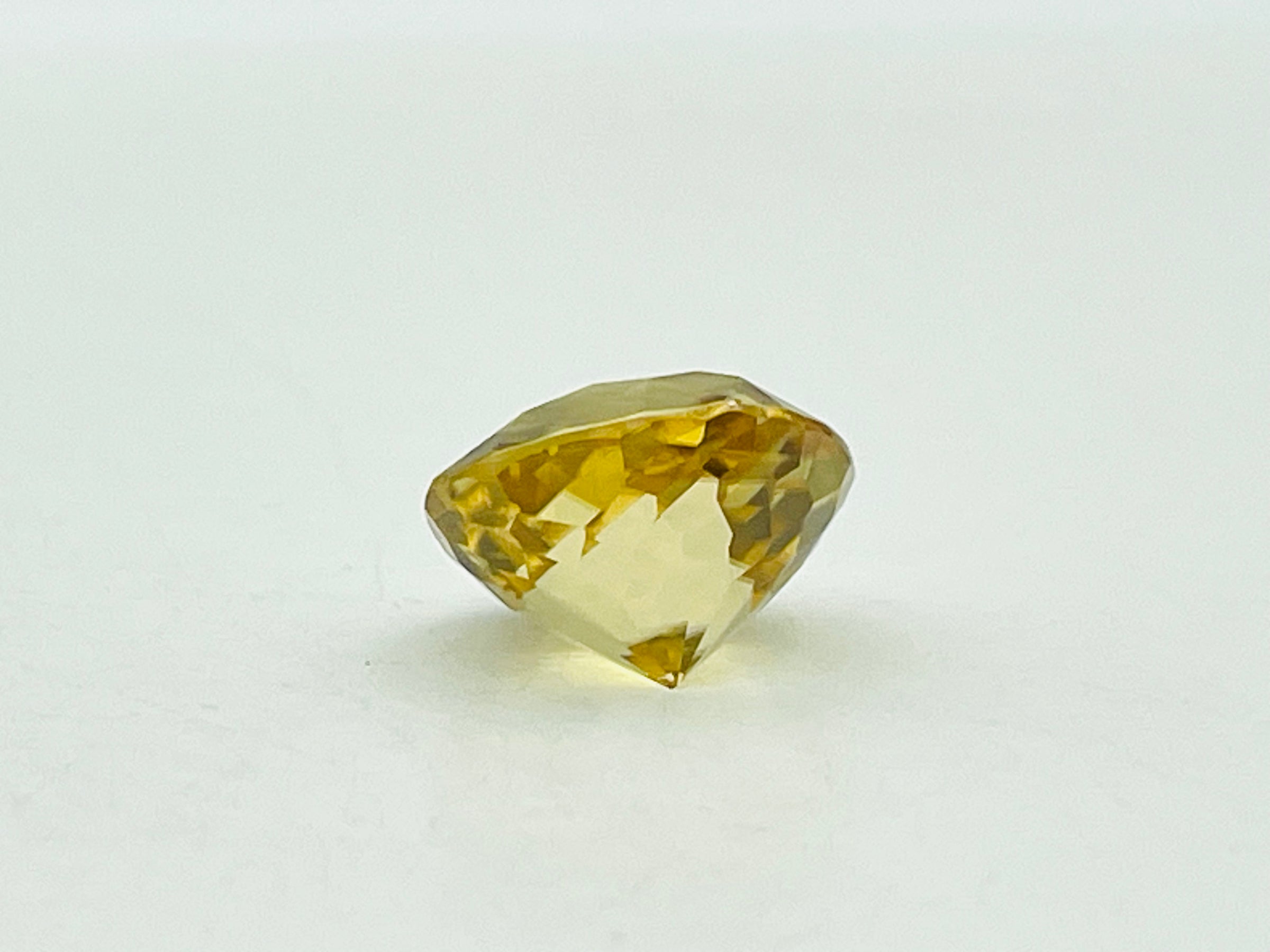Natural yellow zircon