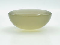 Green oval moonstone