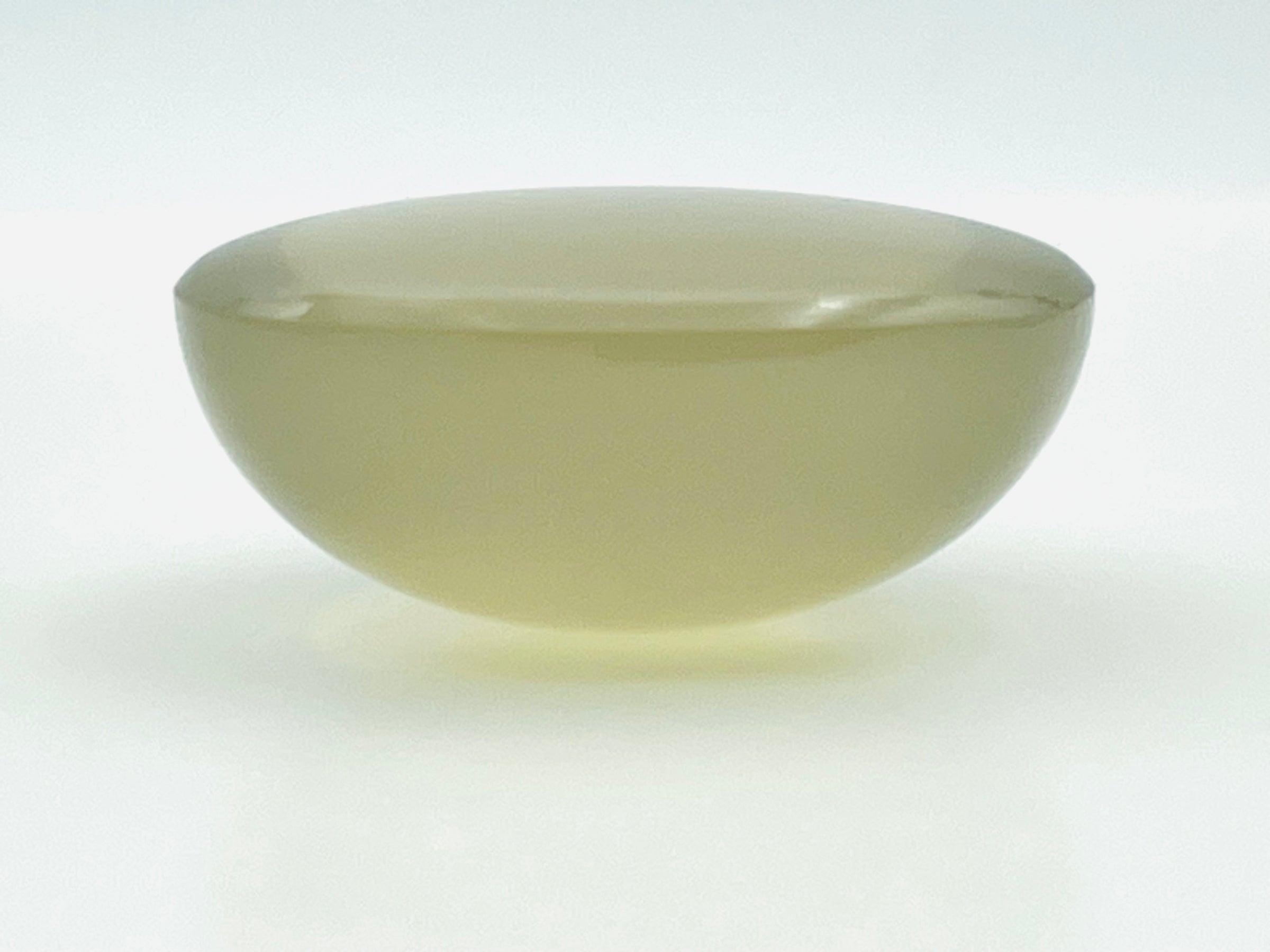 Green oval moonstone