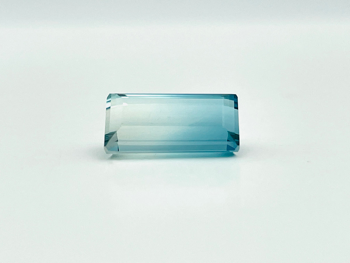 Bi-colour blue tourmaline