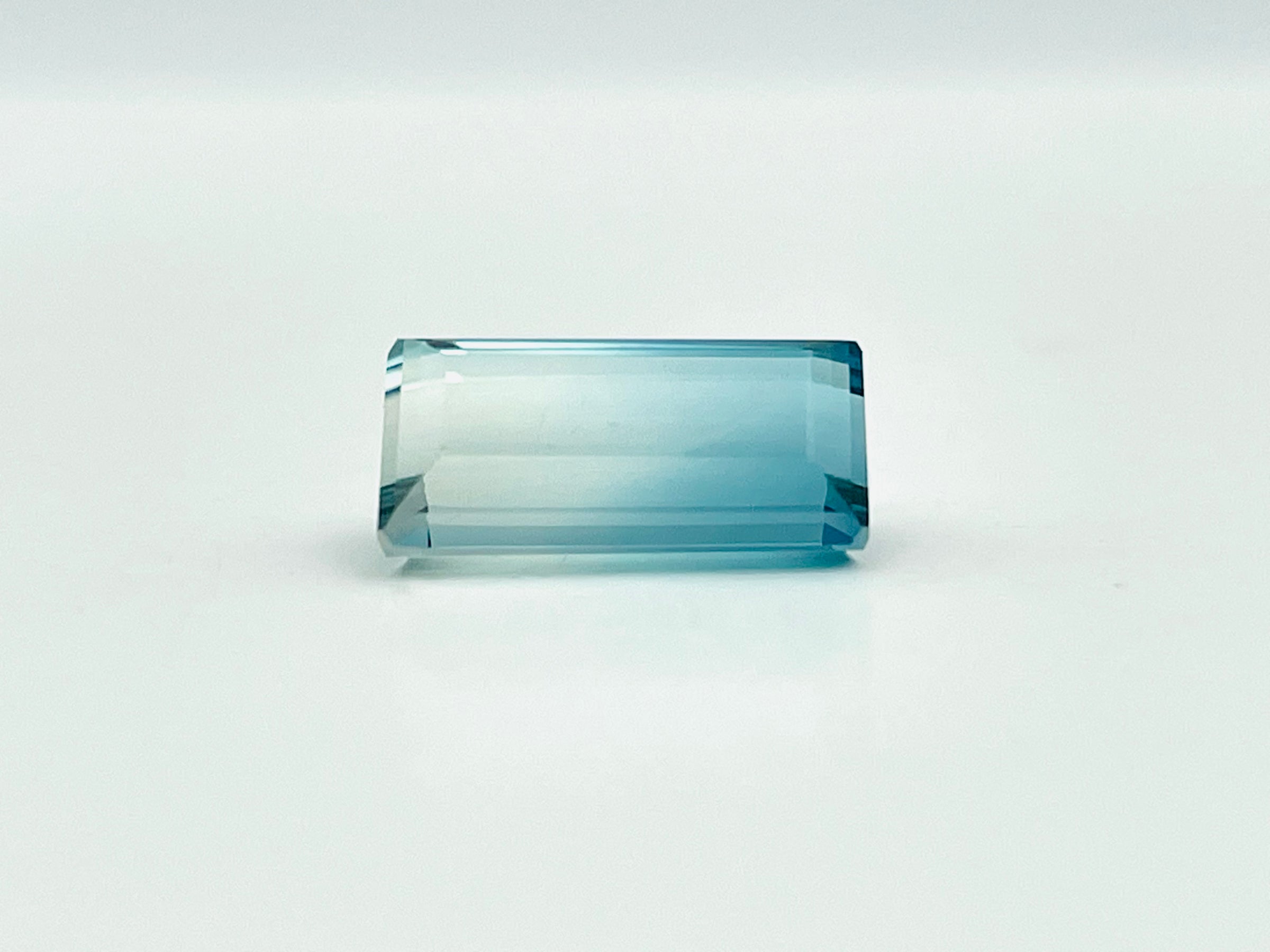 Bi-colour blue tourmaline