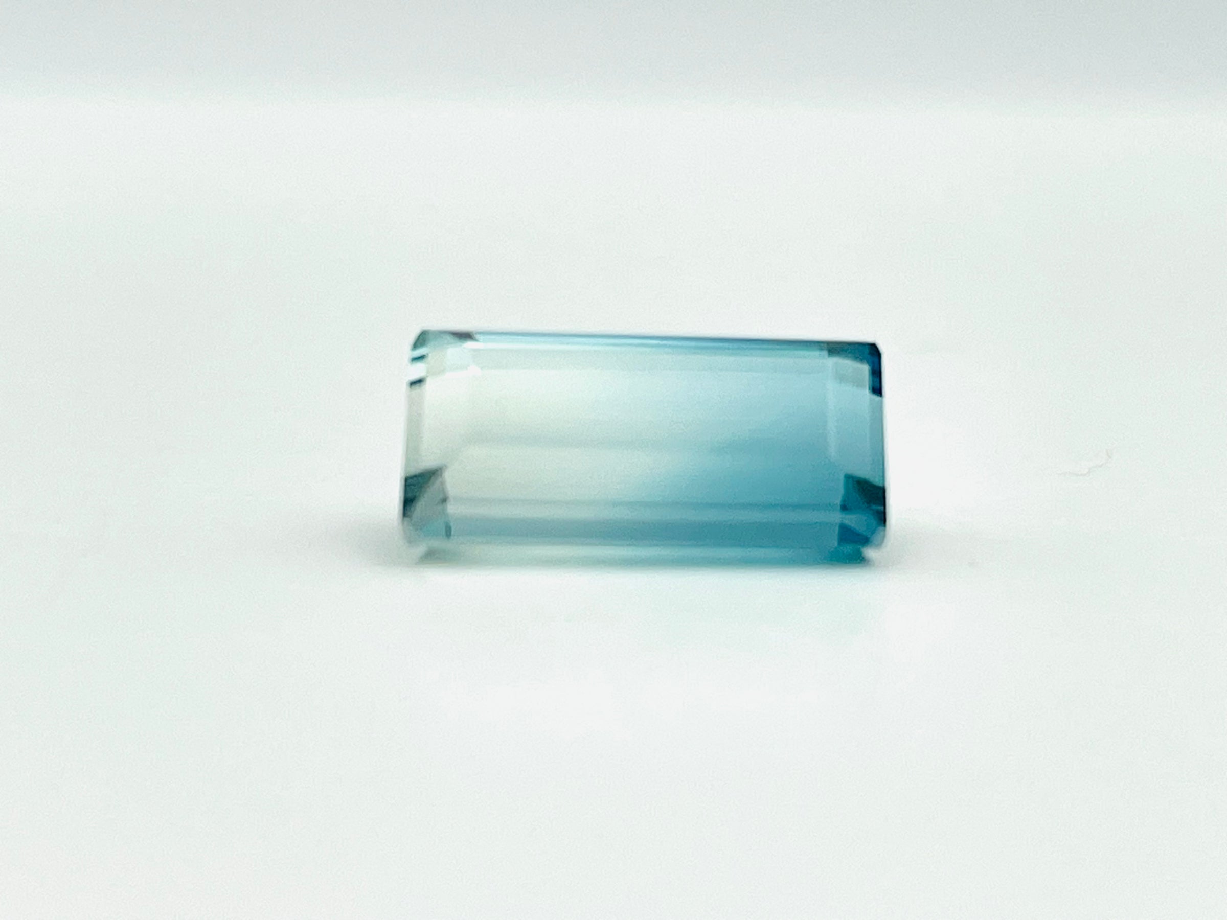 Bi-colour blue tourmaline
