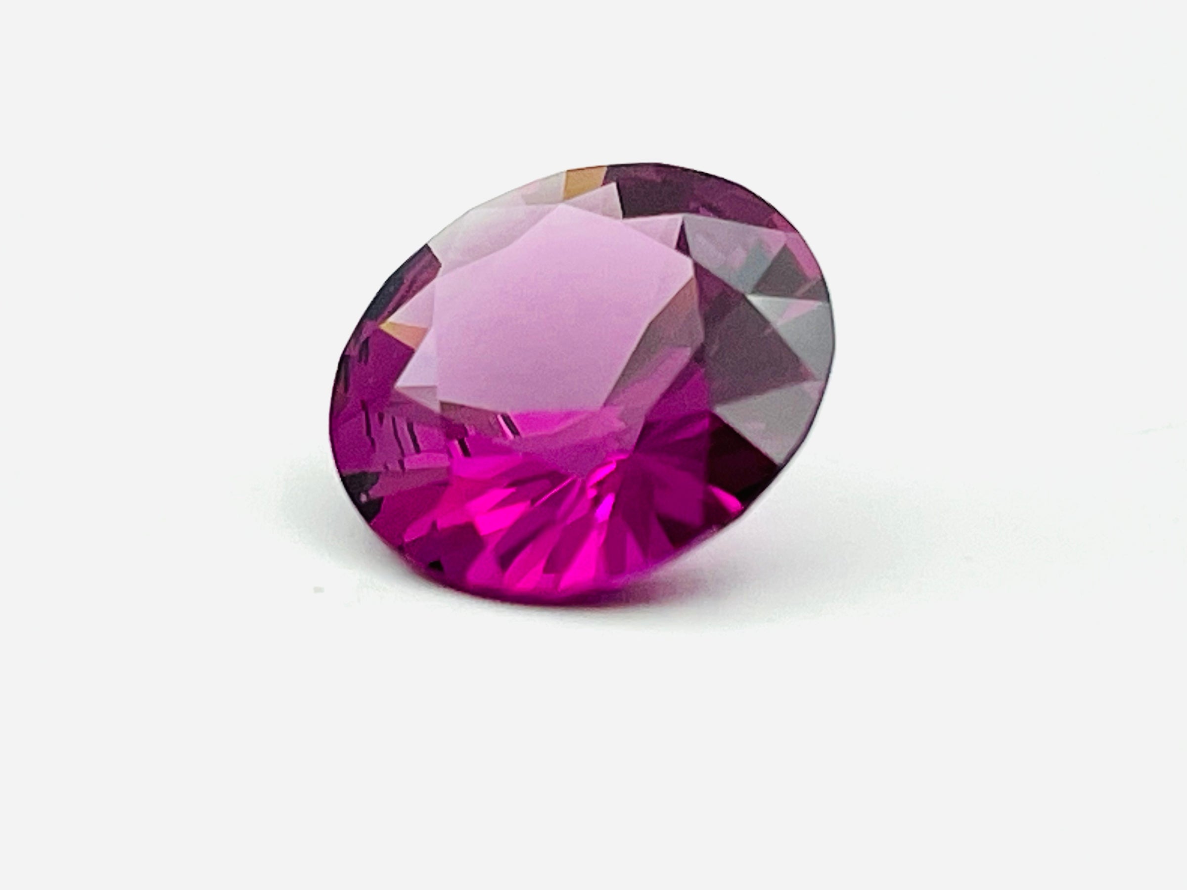 Natural rhodolite garnet