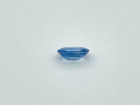 Oval blue sapphire
