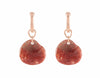 Horned coral (agate) in 18k rose gold.