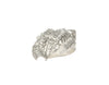 Sterling silver sculpted whelk shell pendant.