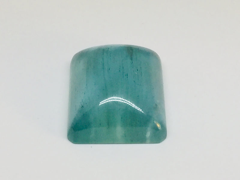 Large aquamarine cabochon.