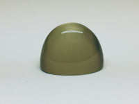 Green moonstone, white background.